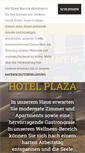 Mobile Screenshot of hotel-plaza.de