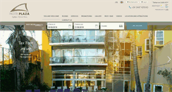 Desktop Screenshot of hotel-plaza.com.ar