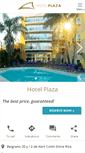 Mobile Screenshot of hotel-plaza.com.ar